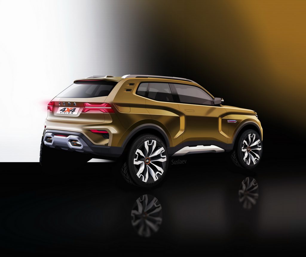 Lada 4×4 Vision Concept Goes Official At Moscow Show, Could Preview ...