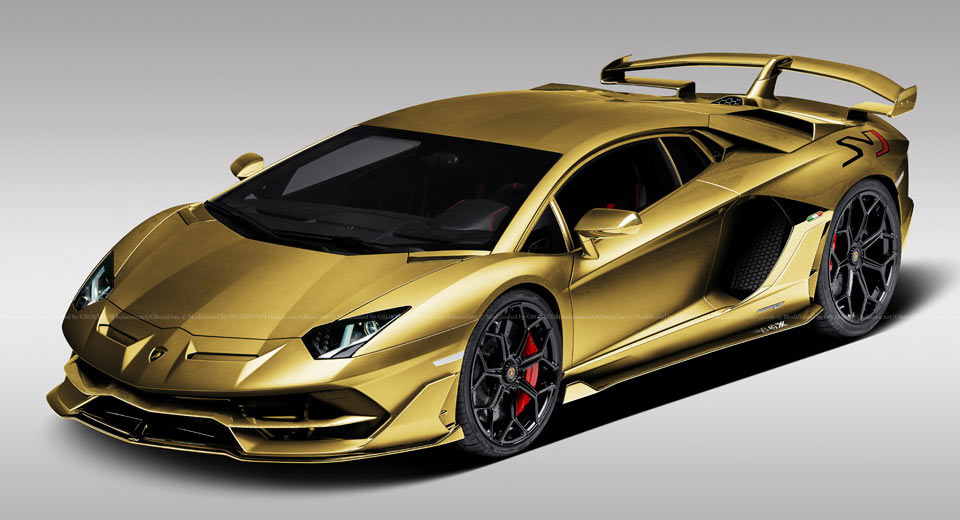 gold color car