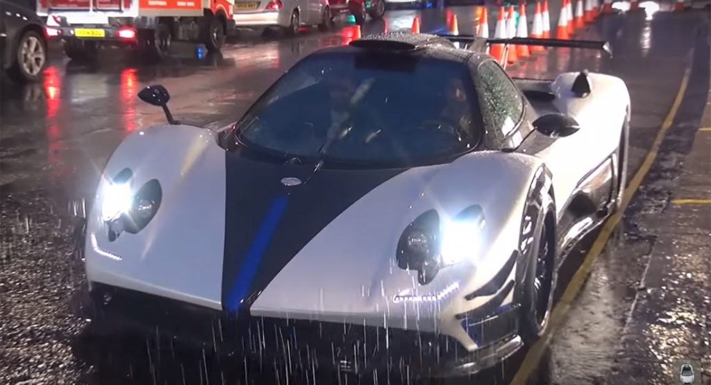  Saudi Prince Drives One-Off Pagani Zonda Riviera Through London’s Rainy Streets