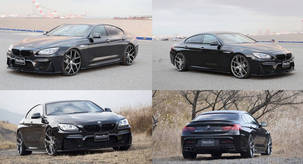  Wald Makes A Black Bison Out Of The BMW 6-Series Gran Coupe