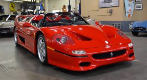 First-Ever Ferrari F50 Has Just 1,400 Miles, Should Fetch In Excess Of ...