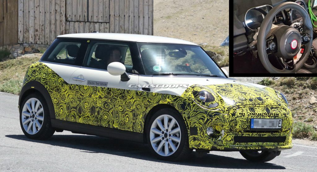  Mini Electric Prototype Spied With New Digital Driver’s Display