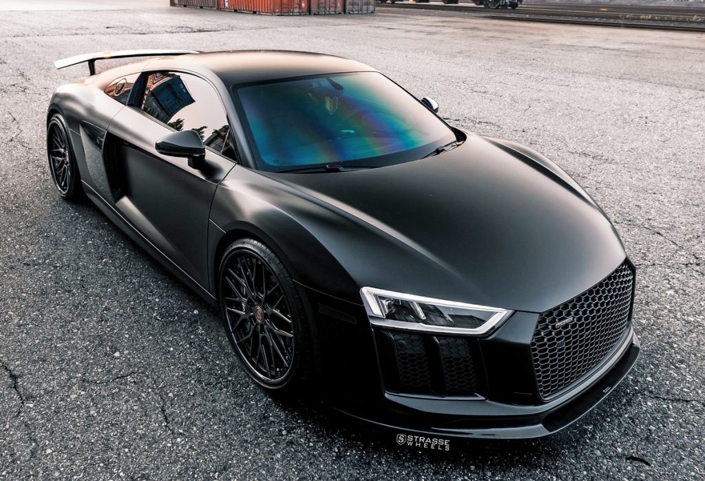 Audi R8 Black Matte Stealth Edition