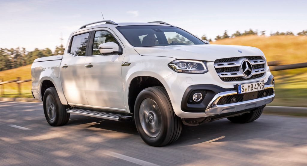  Mercedes X-Class Pickup Gets New Range-Topping 350d V6