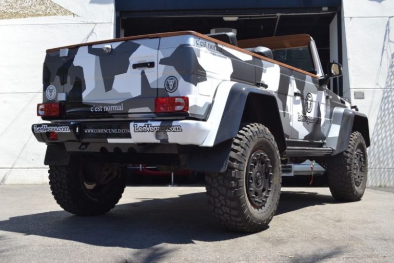 Bring $800k, Drive Away In Jon Olsson’s Convertible Mercedes G500 4×4² ...