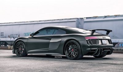 All-Black Audi R8 V10 Plus Looks Like A Four-Wheel Stealth Bomber ...