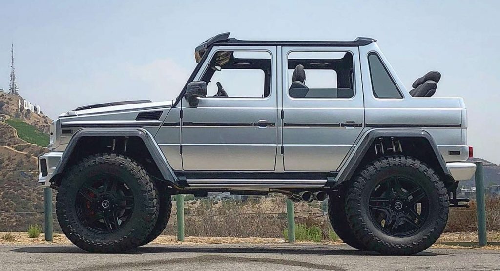  Someone Had Their Mercedes G500 4×4² Converted Into A Landaulet