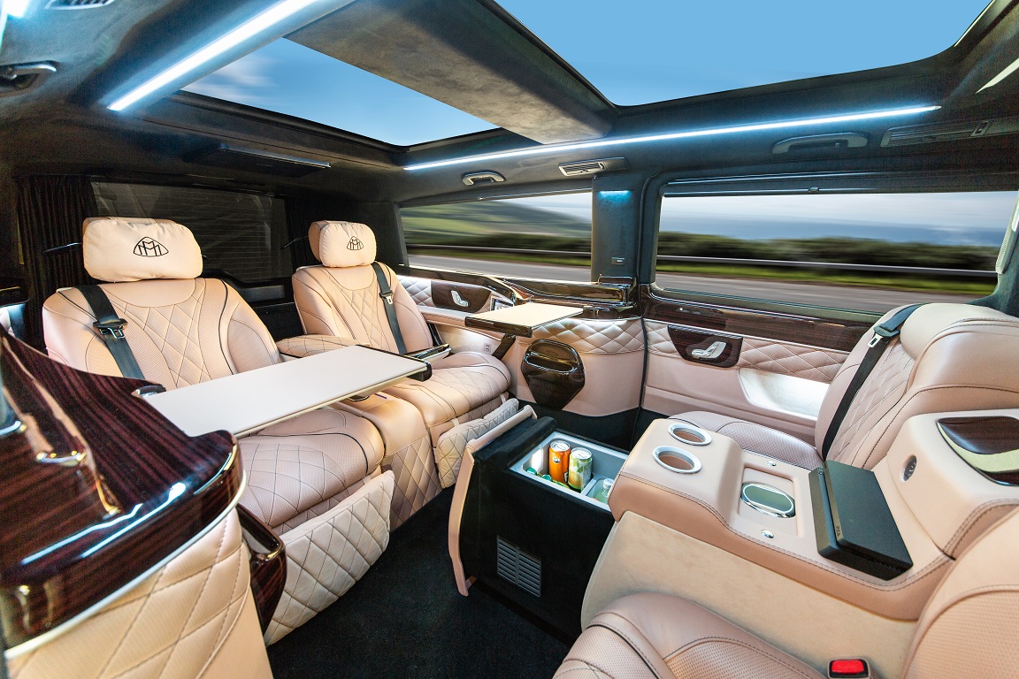 French Coach Limo Service Offers Rides In Maybach Edition Mercedes V Class Carscoops 0064