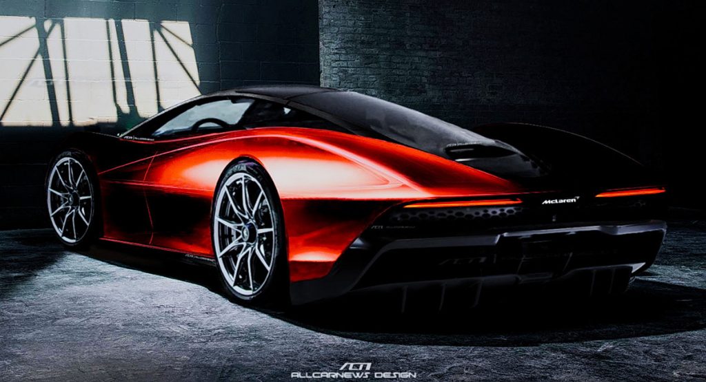  McLaren Speedtail Rendered Based On Woking’s Official Sketch