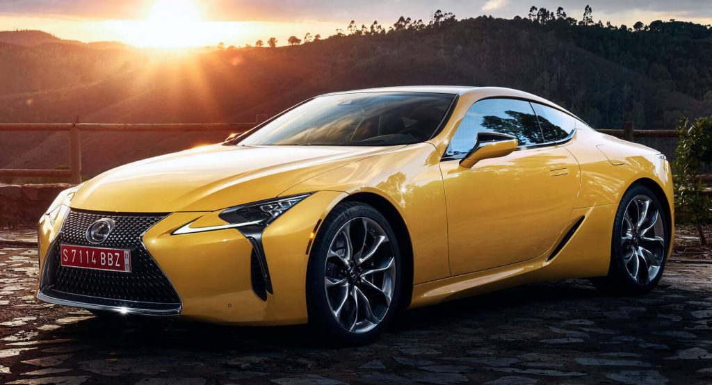  Lexus Reveals New Limited LC Yellow Edition Ahead Of Paris Debut