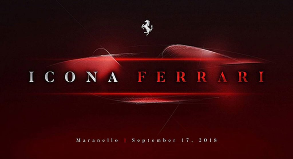  New Ferrari Supercar Teased, Will Debut On September 17