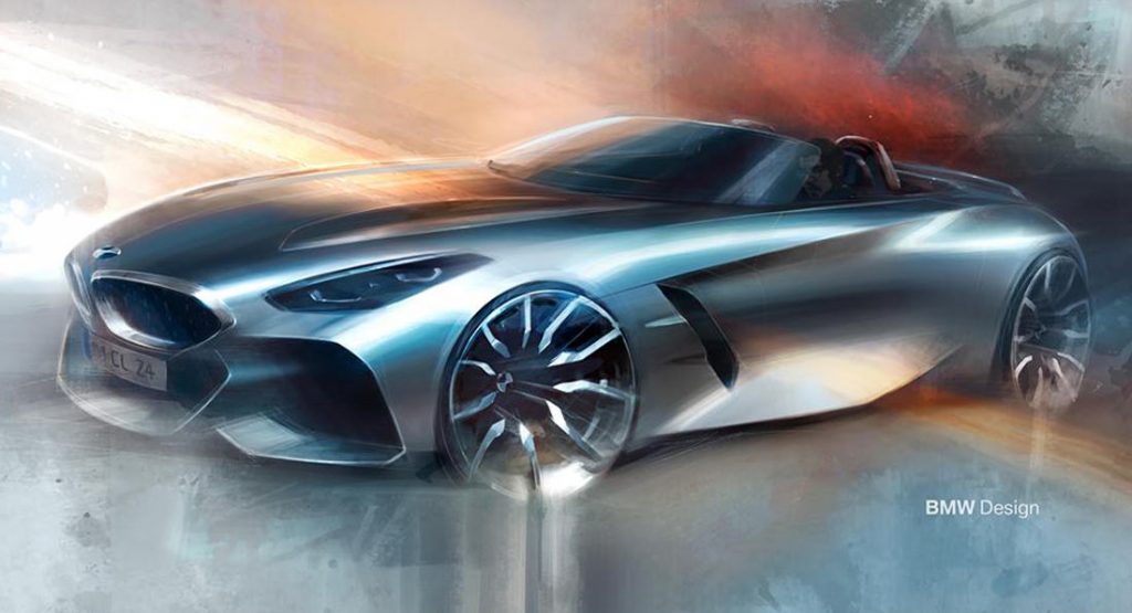  BMW Releases Sketches Of The 2019 Z4 Ahead Of Imminent Launch