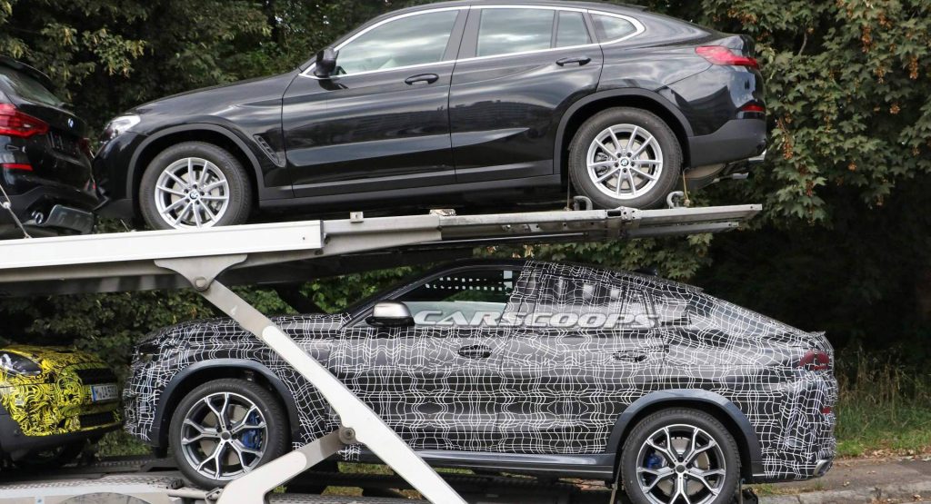  2020 BMW X6 Spied Next To New X4 Suffering From Russian Doll Syndrome