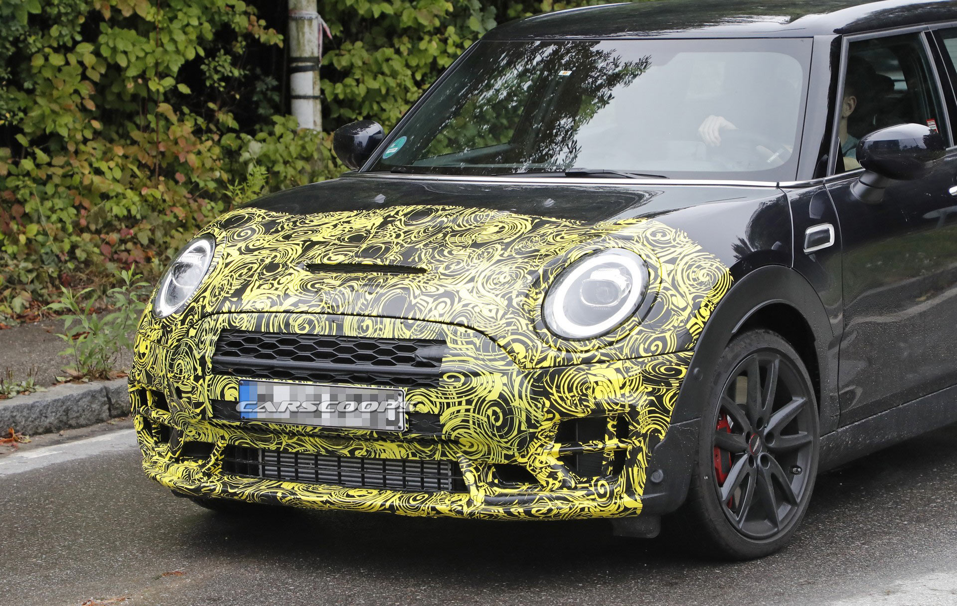 Facelifted MINI Clubman JCW Caught Testing Alongside The Toyota Supra ...