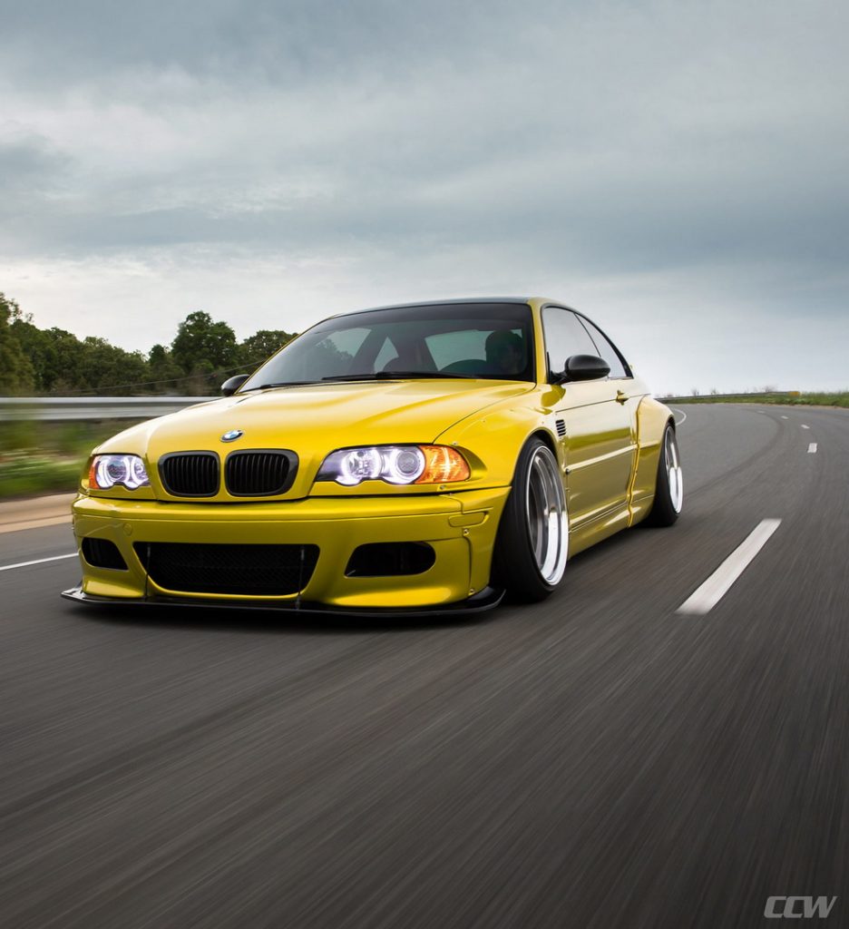 Slammed BMW M3 E46 With Wide Body Kit Won't Please The Purists | Carscoops