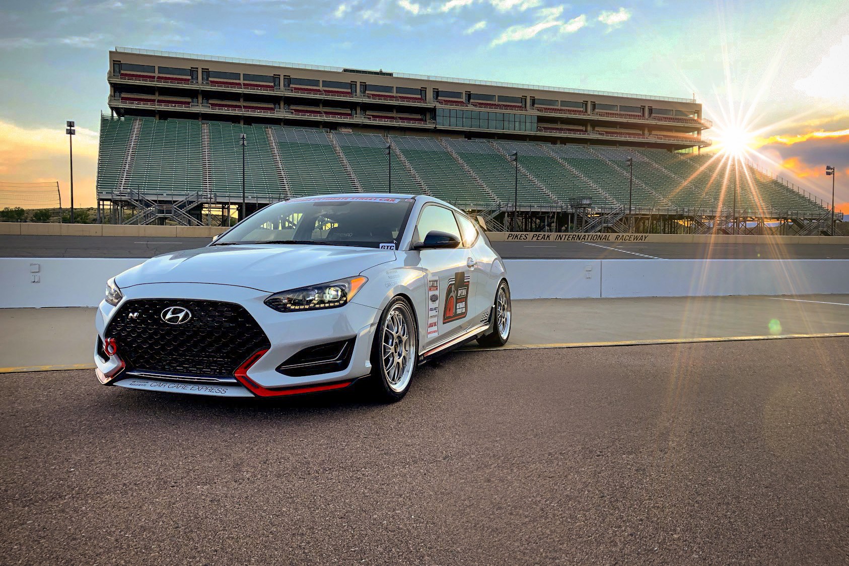 Shows Off Modified Veloster N And Ioniq Electric Performance Upgrades