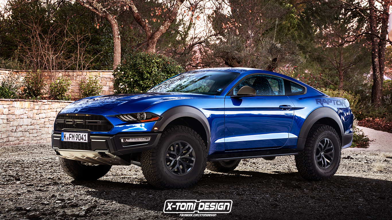 A Ford Mustang Raptor Would Be The Manliest Car On The Road  Carscoops