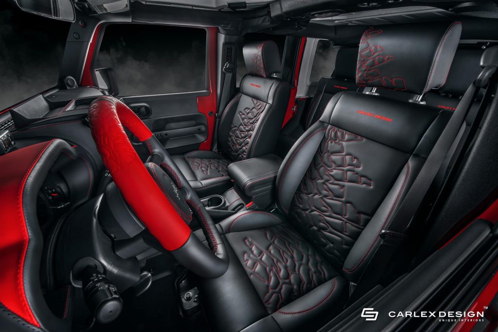 Old Jeep Wrangler Gets A Plushy Leather Makeover | Carscoops