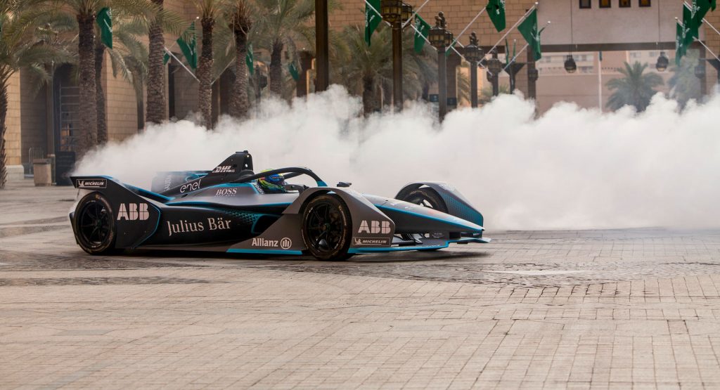  Felipe Massa Takes To Saudi Arabia’s Streets In New Formula E Car