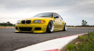 Slammed BMW M3 E46 With Wide Body Kit Won't Please The Purists | Carscoops