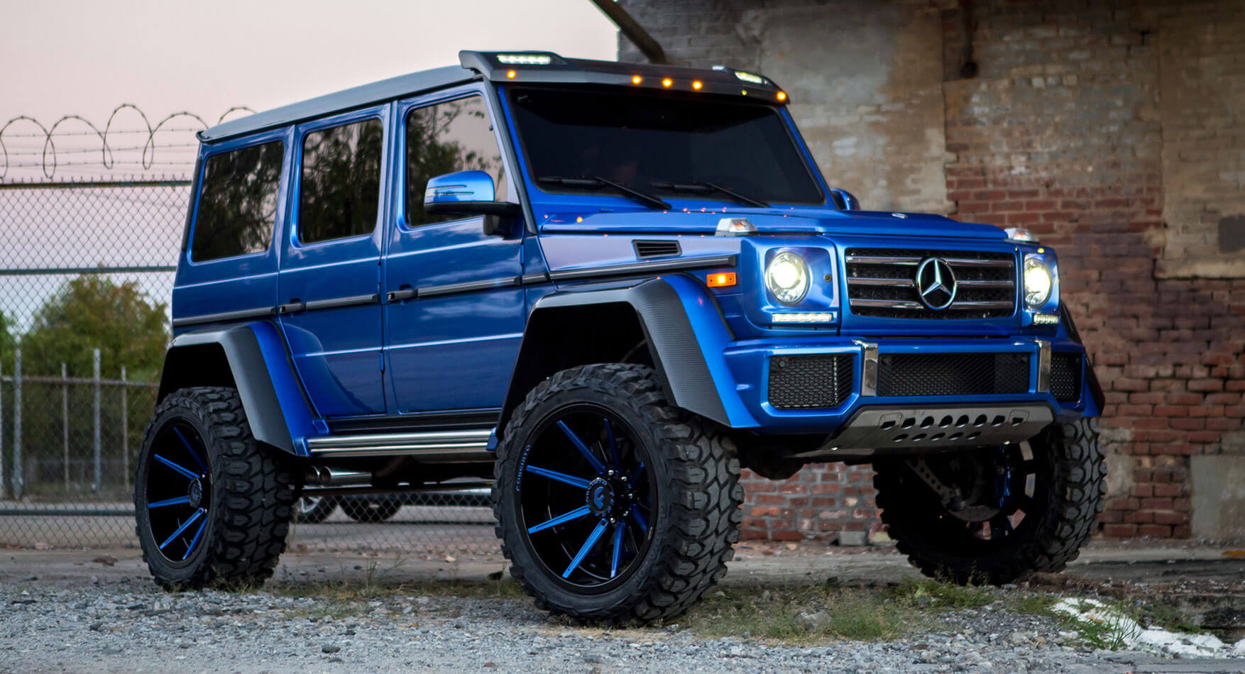 Mercedes Benz G550 4 4 With 24 Inch Wheels Is A Hit On Instagram Carscoops