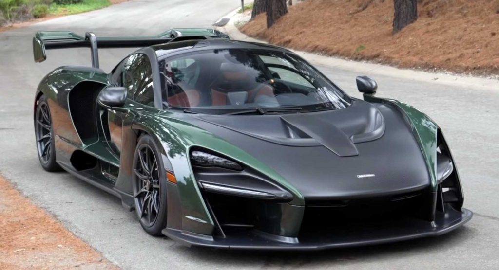  This Guy’s McLaren Senna Looks Uncharacteristically Classic In Green Over Tan