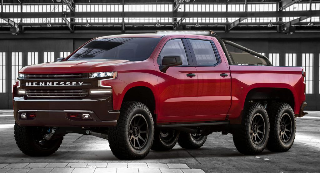  Hennessey Continues The Madness With A Silverado-Based Goliath 6×6