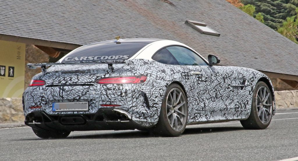  Louder Mercedes-AMG GT R Prototype Spied With New Exhausts, What Is It?