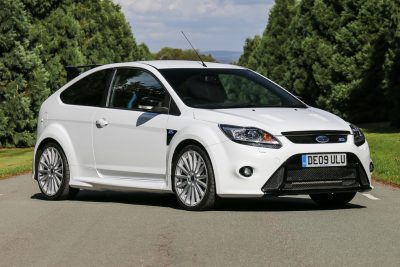 Interested In A White Ford Focus RS Mk2 With Under 10k Miles? | Carscoops