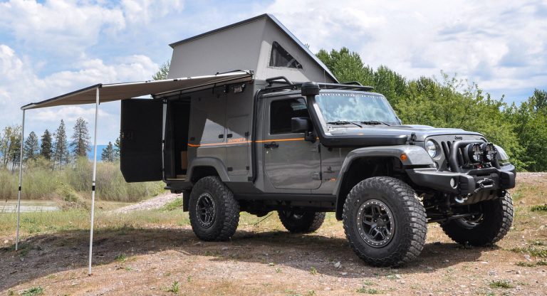 AEV’s Wrangler-Based Outpost II Is A Custom-Built Off-Road Camper ...