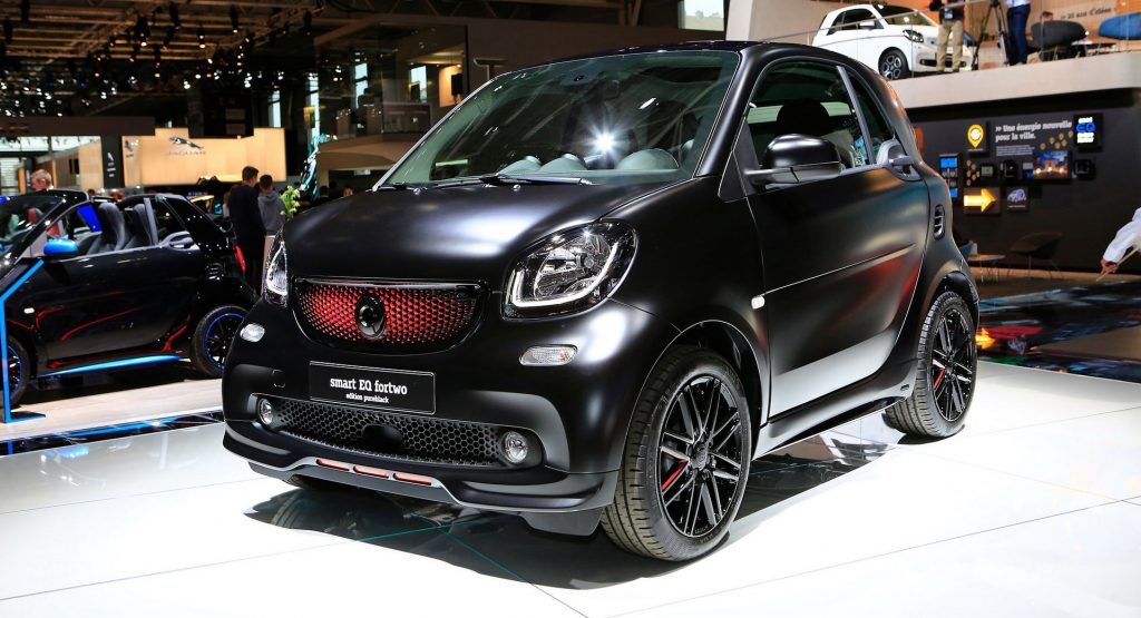  Smart ForTwo Heads To The Dark Side With PureBlack Edition
