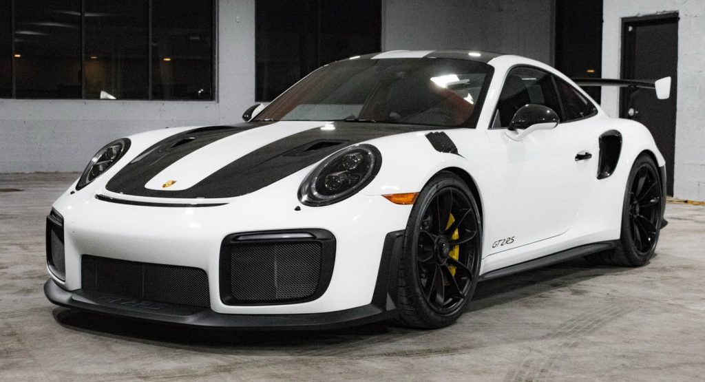 151-Mile Porsche 911 GT2 RS With Weissach Pack Is Auctioned Off | Carscoops