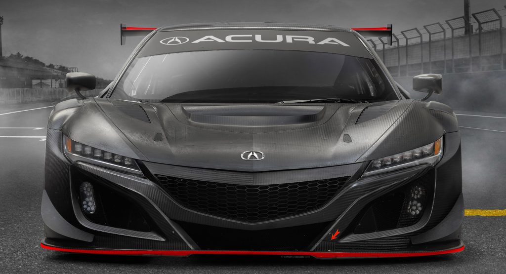  Acura NSX GT3 Evo Racer Looks Even More Sinister For 2019