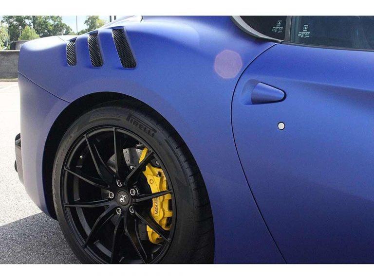 55 Mile Ferrari F12tdf Is A Matte Blue Million Dollar Masterpiece Carscoops 