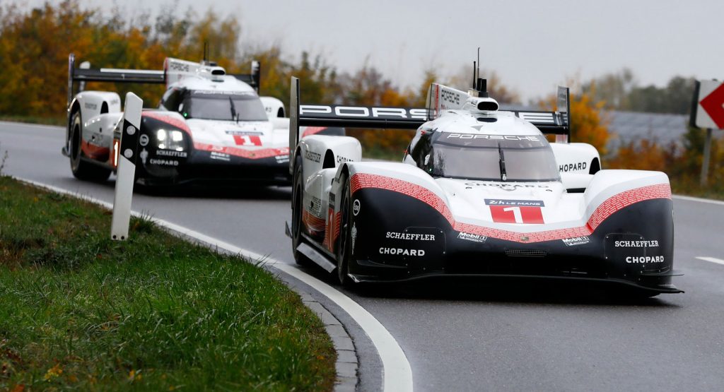  Le Mans-Winning 919 Hybrid Driven On Public Roads To Its Retirement At The Porsche Museum