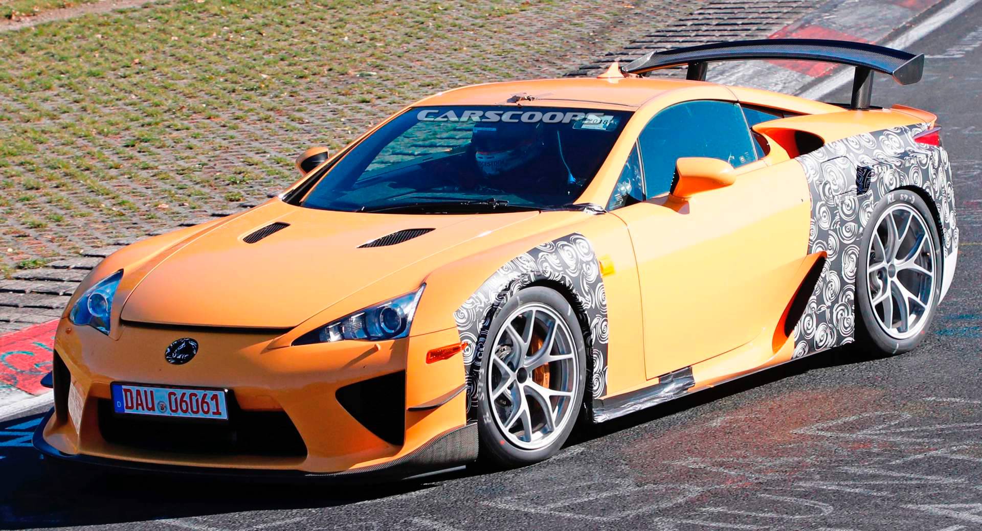 What Is Lexus Testing These LFA Widebody Mules For? | Carscoops