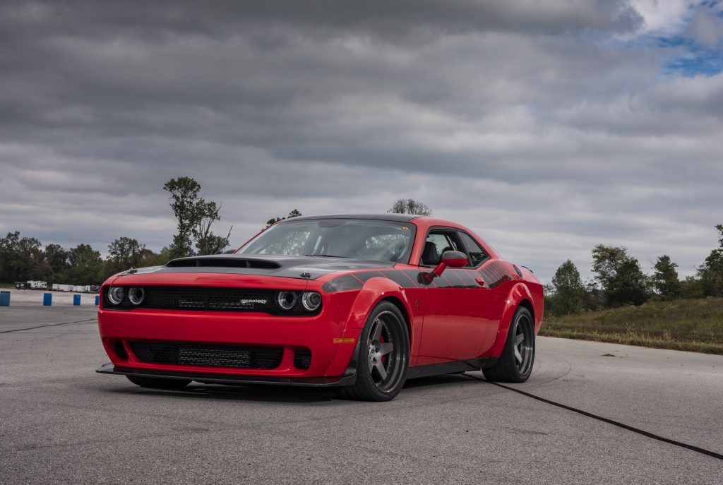 Speedkore’s Carbon Fiber Dodge Challenger Srt Demon Packs 1200 Hp 