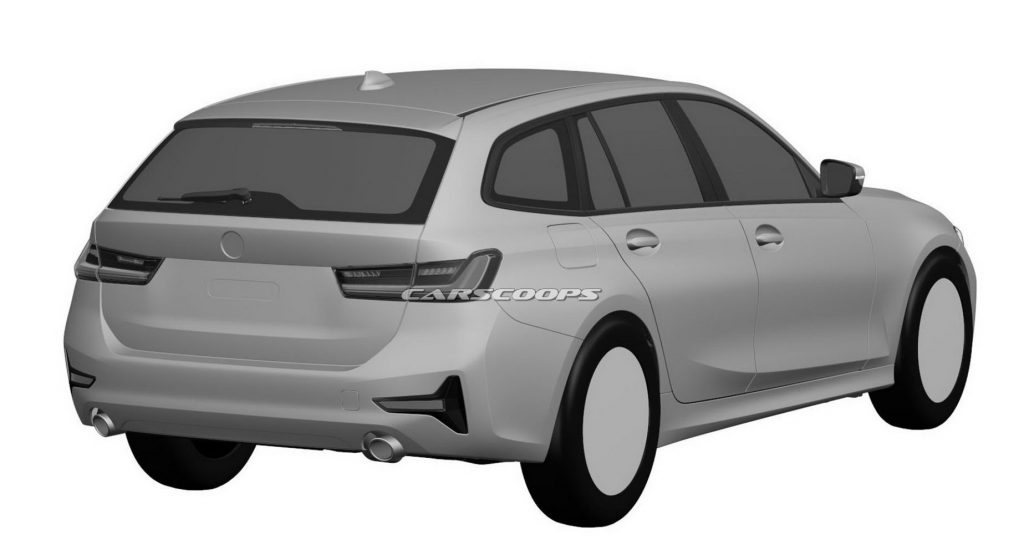  2019 BMW 3-Series Touring Revealed Through Patent Photos [Updated]