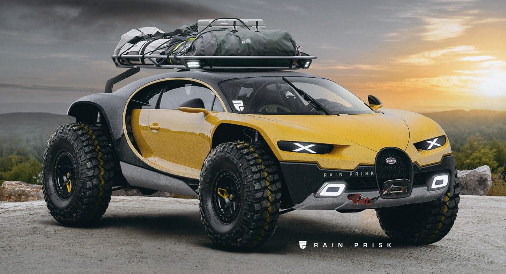  This Bugatti Chiron Would Be Ready To Compete In The Dakar Rally