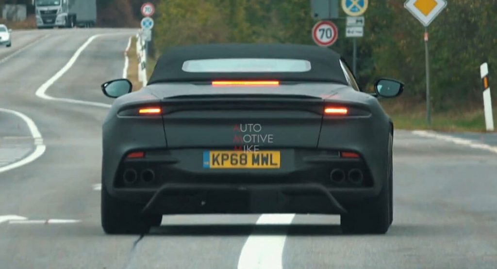  Aston Martin DBS Superleggera Volante Is A Mouthful