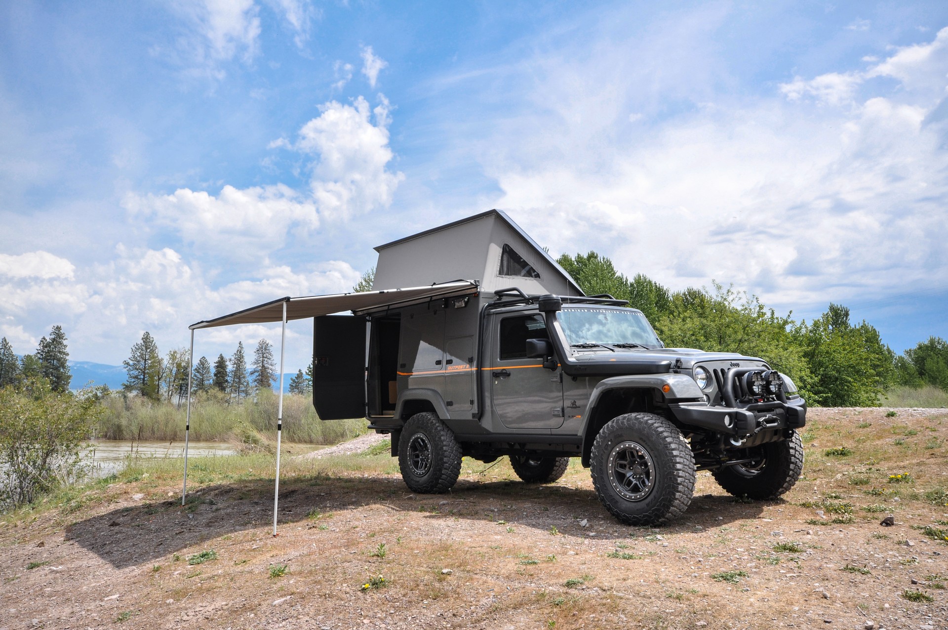 AEV’s Wrangler-Based Outpost II Is A Custom-Built Off-Road Camper ...