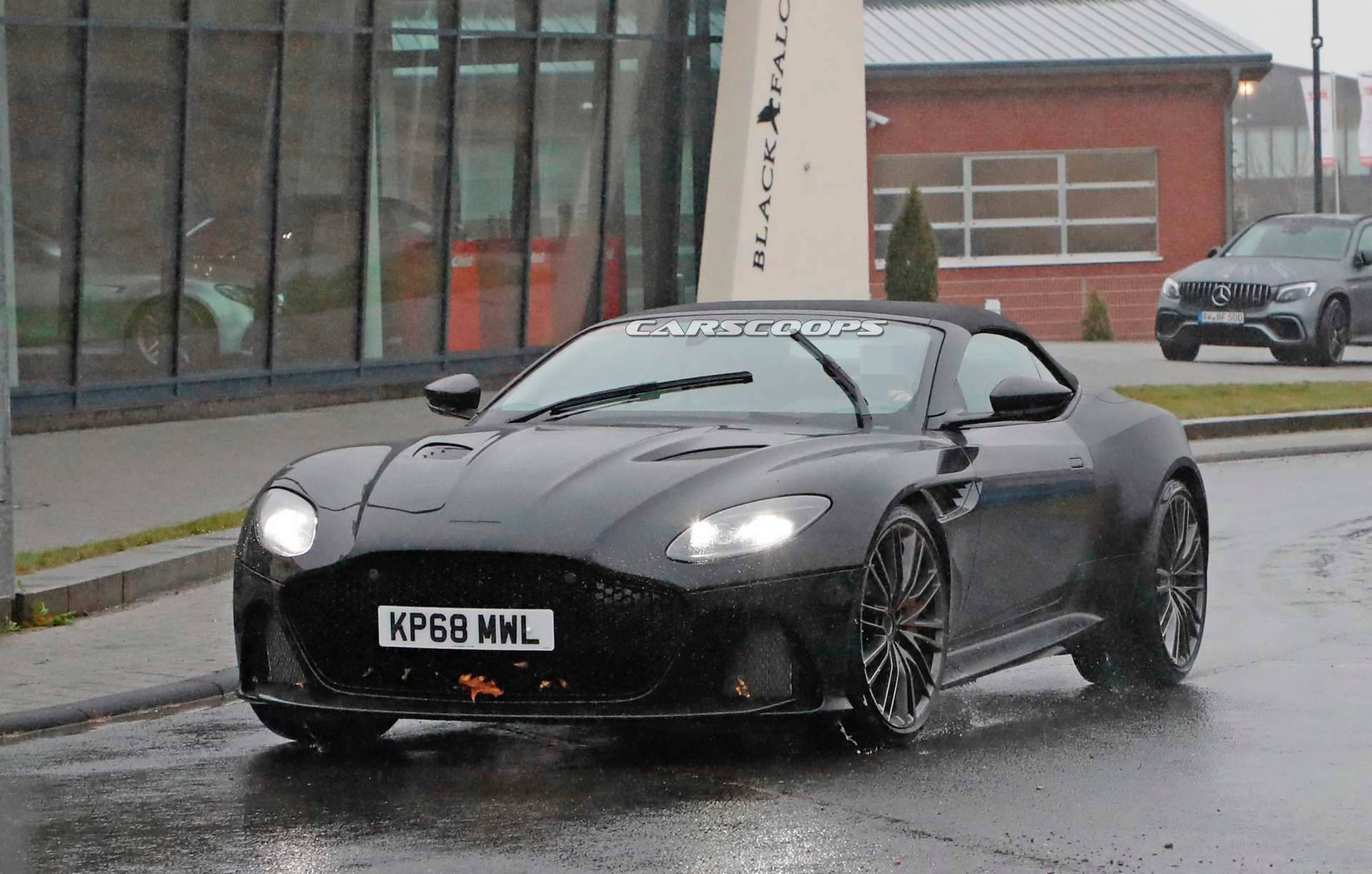 Camo-Free Aston Martin DBS Superleggera Volante Reveals Its Soft Top ...