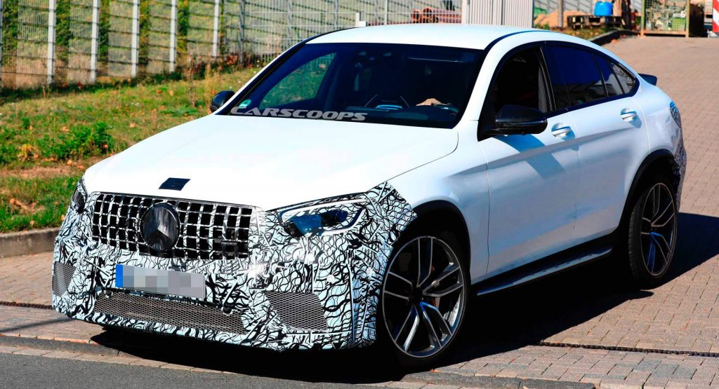  Mercedes-AMG Is Already Testing The Facelifted 2020 GLC63 Coupe