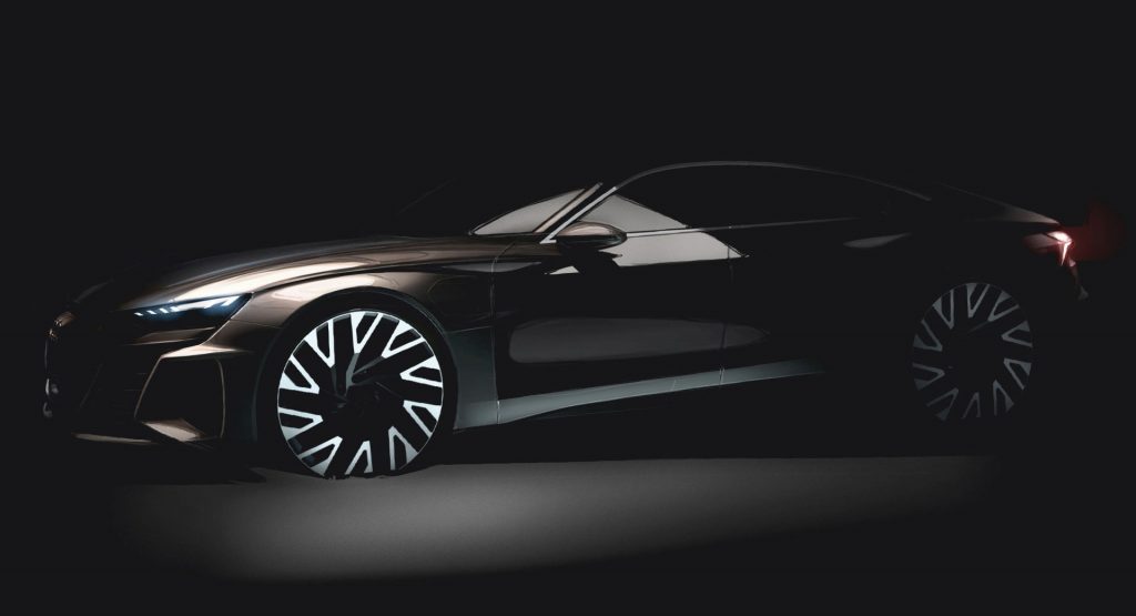  Audi’s Tesla Rivaling E-Tron GT Electric Sedan Concept Coming To LA