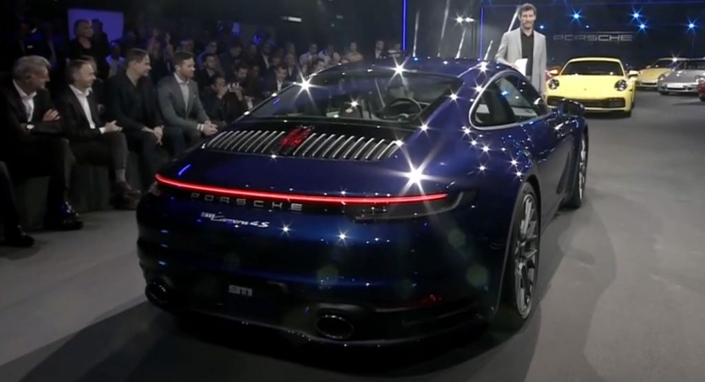 2020-Porsche-911-992 Watch Porsche Reveal Its New 911 Live Here At 11PM EST