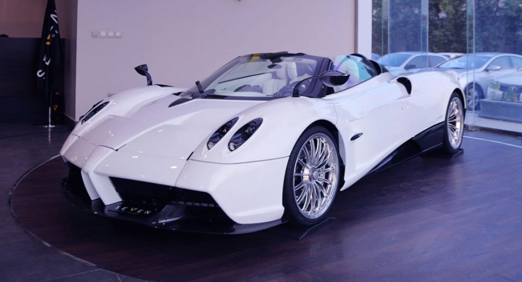 Pagani Huayra White