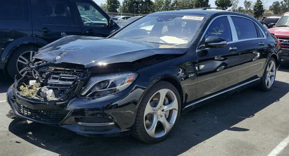  Damaged 2016 Mercedes-Maybach S600 Looks Like A Sneaky-Good Purchase