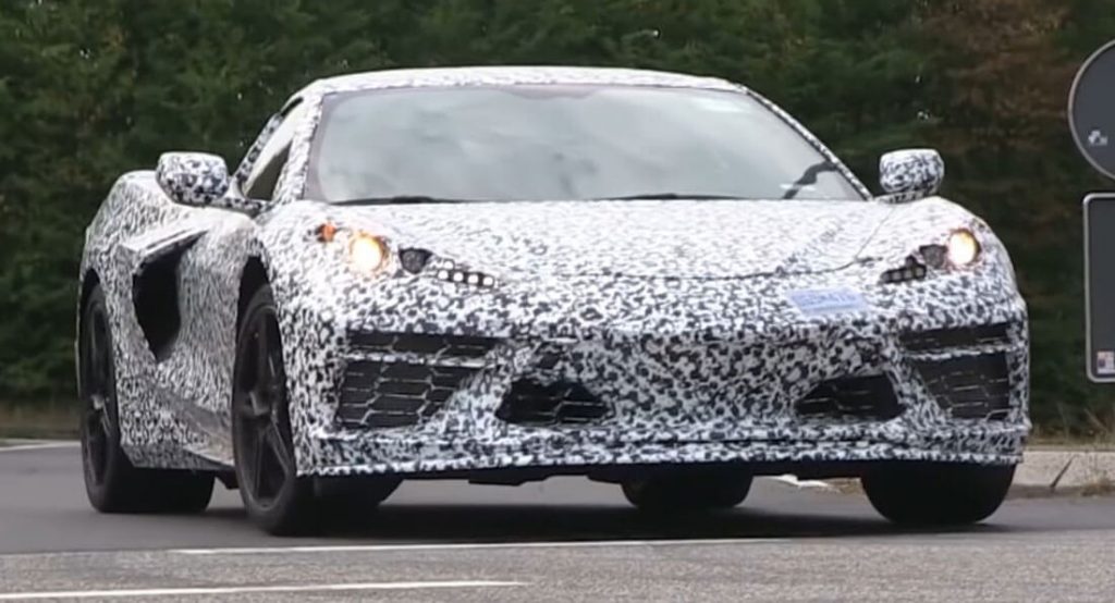  Mid-Engine Corvette C8 Caught In The Open Doing Acceleration Runs