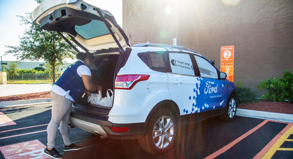  Ford And Walmart To Create Autonomous Delivery Vehicles