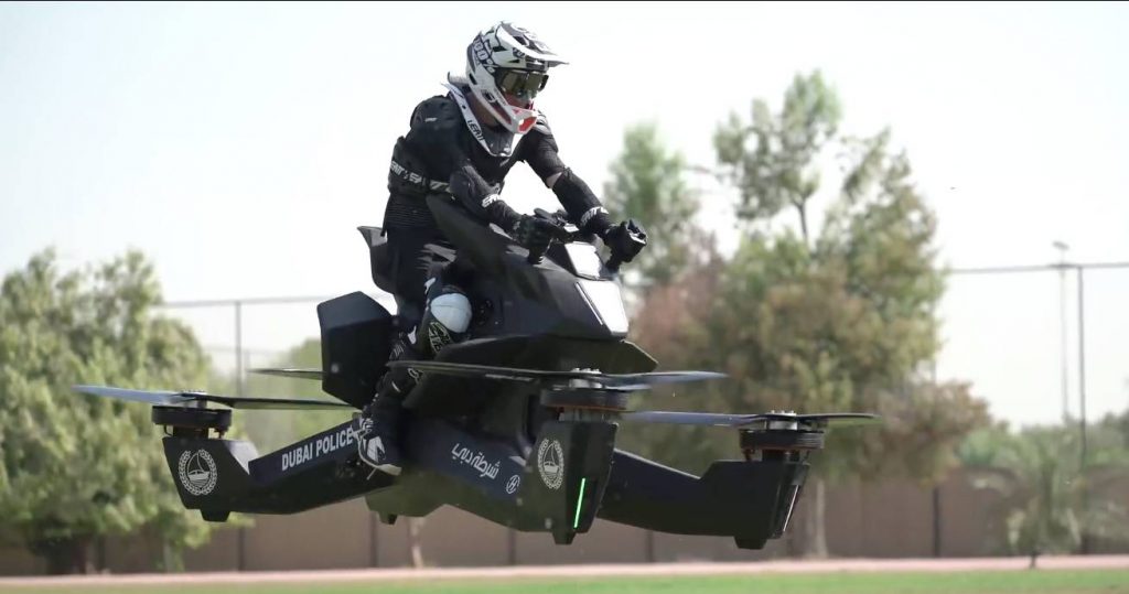  Watch Dubai Police Officers Take Hoverbike Riding Lessons